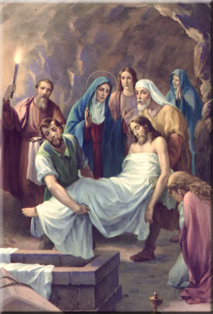 Nơi Thứ Mười Bốn: Táng xác Đức Chúa Giêsu trong hang đá